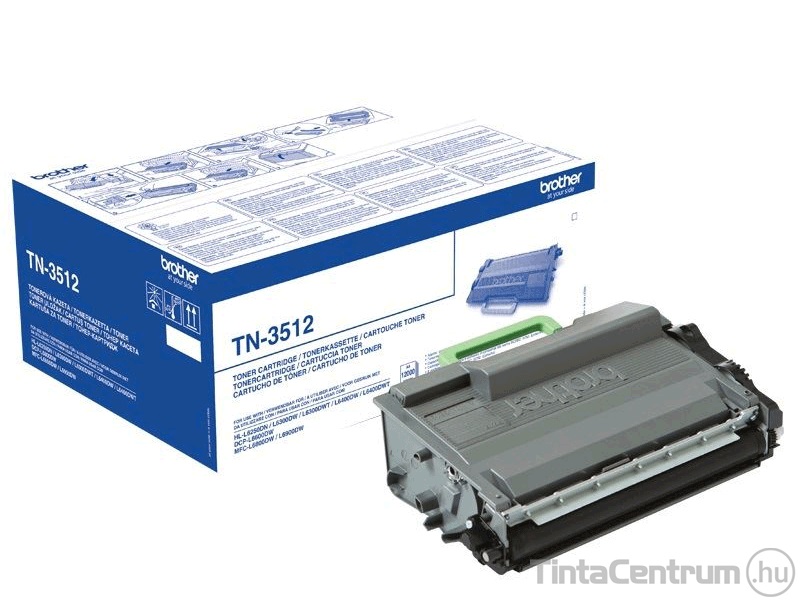 Brother TN-3512 fekete [12000 oldal] eredeti toner