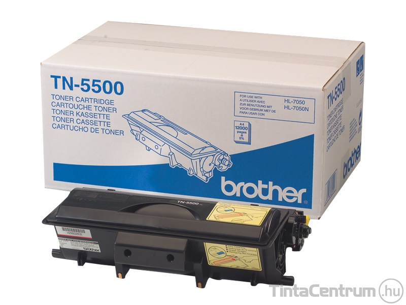 Brother TN-5500 fekete [12000 oldal] eredeti toner