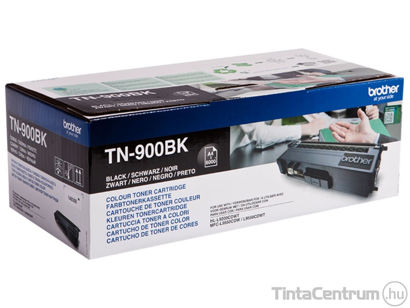 Brother TN-900BK fekete [6000 oldal] eredeti toner