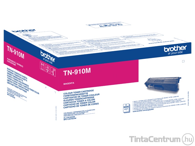 Brother TN-910M magenta [9000 oldal] eredeti toner