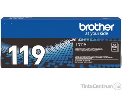 Brother TN-119 fekete [1500 oldal] eredeti toner