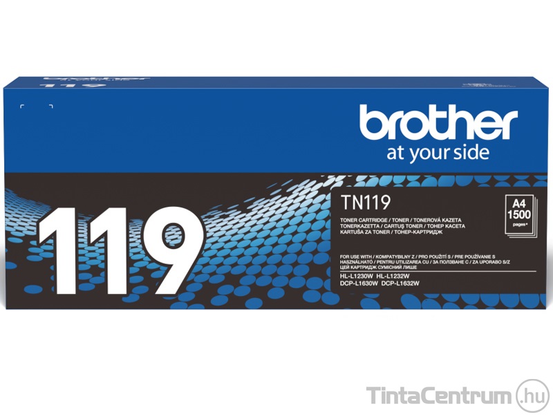 Brother TN-119 fekete [1500 oldal] eredeti toner