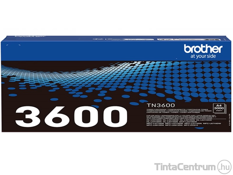 Brother TN-3600 fekete [3000 oldal] eredeti toner