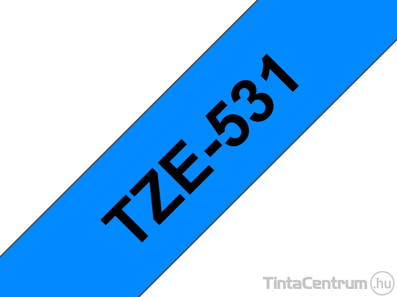 Brother TZe-531 (12mm x 8m, kék-fekete) eredeti szalag