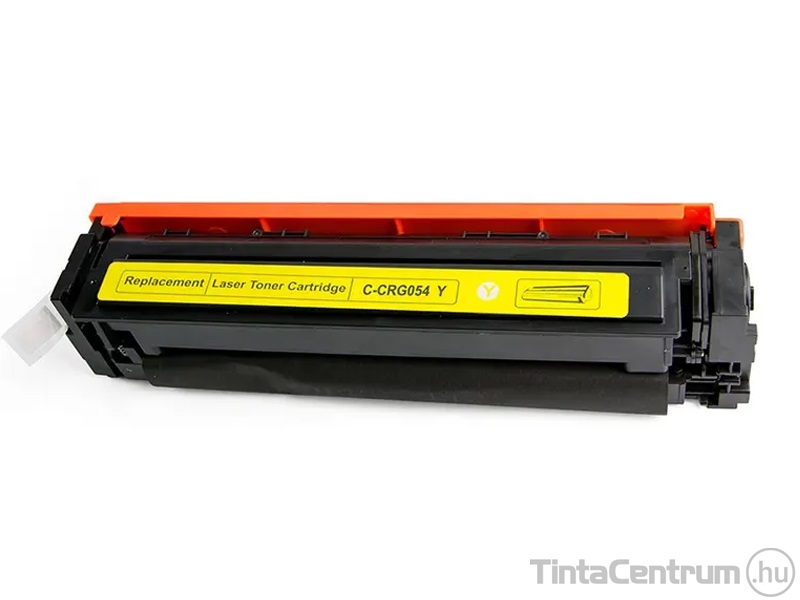 Canon 054H (CRG-054H) sárga [2300 oldal] kompatibilis 100% új toner