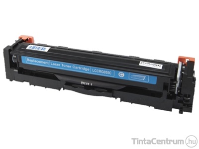 Canon 055 (CRG-055) ciánkék [2100 oldal] kompatibilis 100% új toner