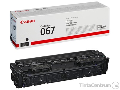 Canon 067 (CRG-067) fekete [1350 oldal] eredeti toner