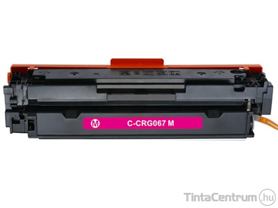 Canon 067 (CRG-067) magenta [1250 oldal] kompatibilis 100% új toner