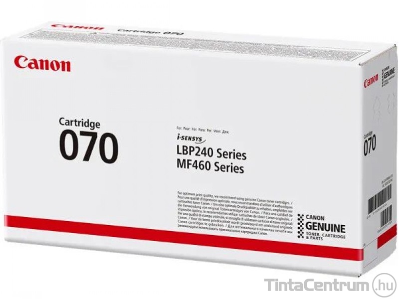 Canon 070 (CRG-070) fekete [3000 oldal] eredeti toner