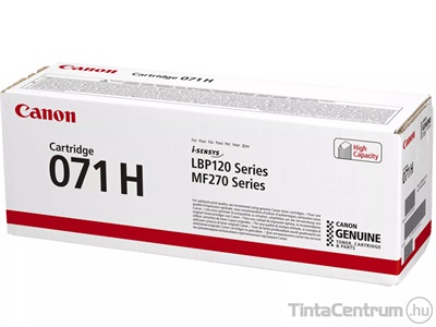 Canon 071H (CRG-071H) fekete [2500 oldal] eredti toner