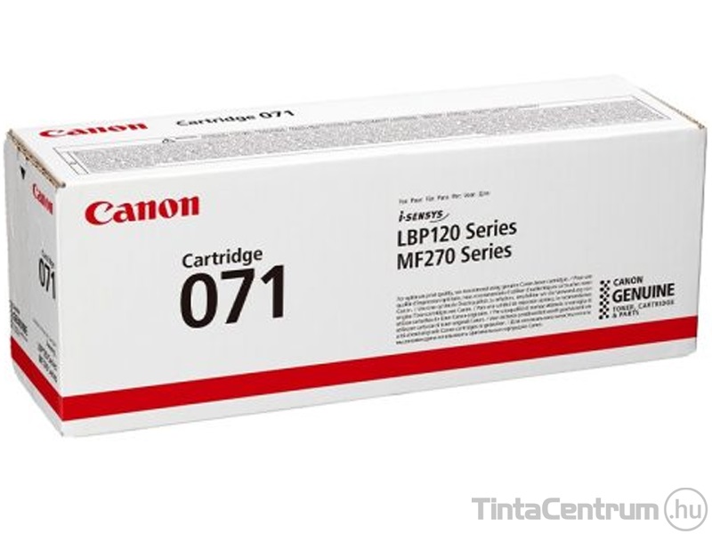 Canon 071 (CRG-071) fekete [1200 oldal] eredti toner