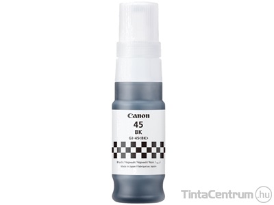 Canon 45 (GI-45 BK) fekete [3000 oldal] eredeti utántöltő tinta