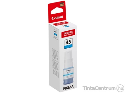 Canon 45 (GI-45 C) ciánkék [3000 oldal] eredeti utántöltő tinta
