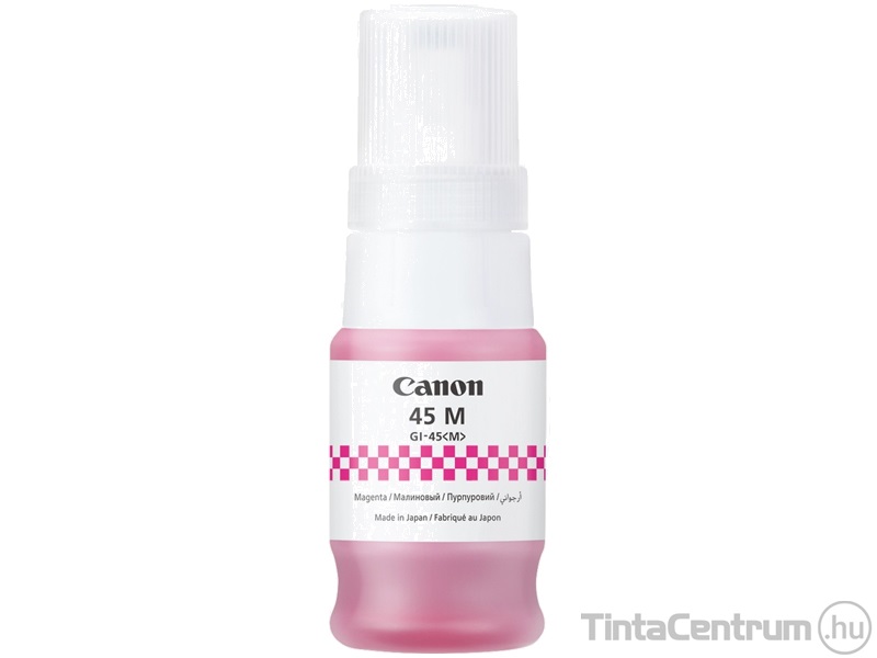 Canon 45 (GI-45 M) magenta [3000 oldal] eredeti utántöltő tinta