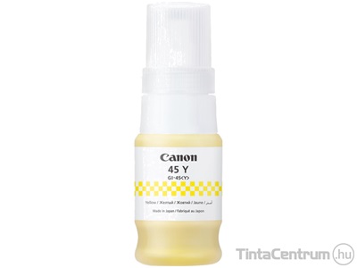 Canon 45 (GI-45 Y) sárga [3000 oldal] eredeti utántöltő tinta