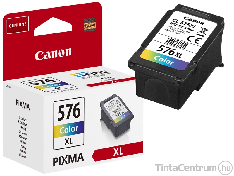 Canon 576XL (CL-576XL) színes eredeti tintapatron