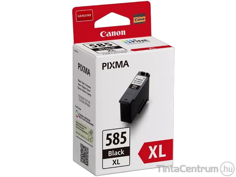 Canon 585XL (PG-585XL) fekete eredeti tintapatron