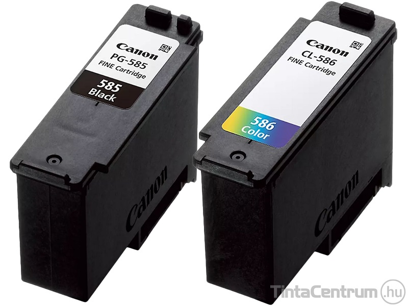 Canon 585+586 (PG-585 + CL-586) fekete és színes eredeti tintapatron csomag