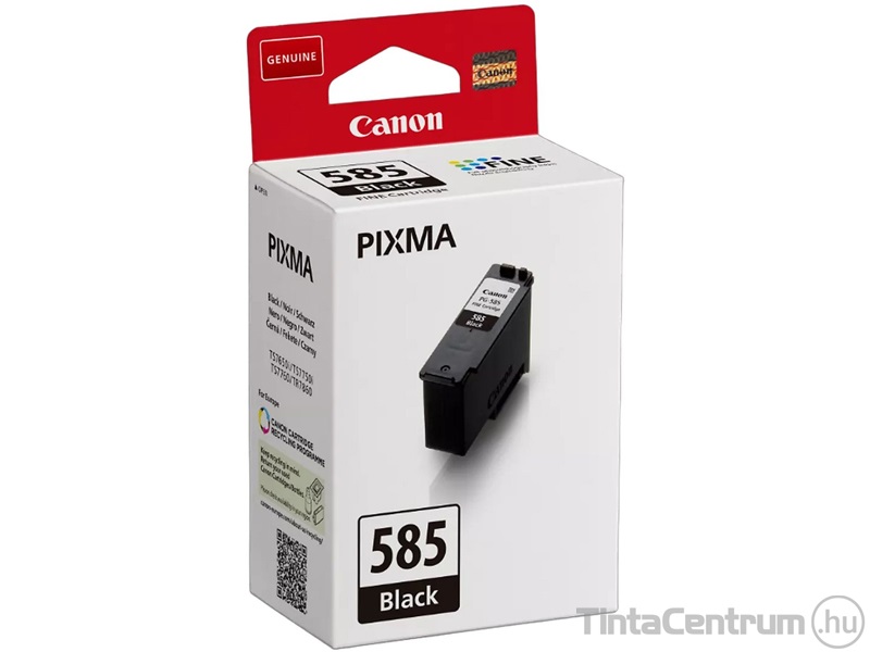 Canon 585 (PG-585BK) fekete eredeti tintapatron