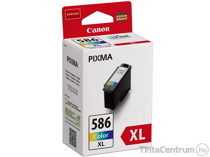Canon 586XL (CL-586XL) színes eredeti tintapatron