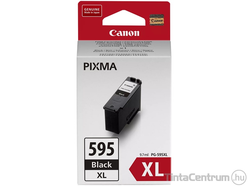 Canon 595XL (PG-595XL) fekete eredeti tintapatron
