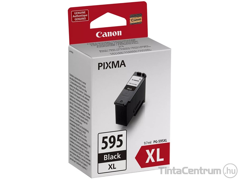 Canon 595XL (PG-595XL) fekete eredeti tintapatron
