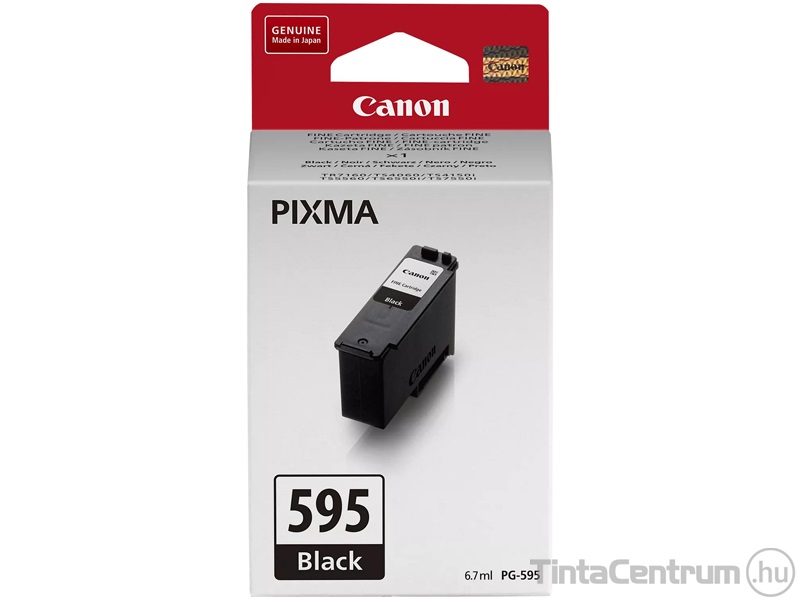 Canon 595 (PG-595BK) fekete eredeti tintapatron
