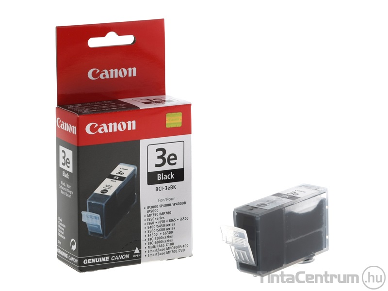 Canon BCI-3eBK fekete eredeti tintapatron