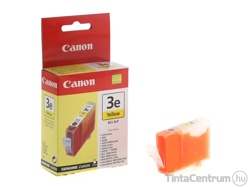 Canon BCI-3eY sárga eredeti tintapatron