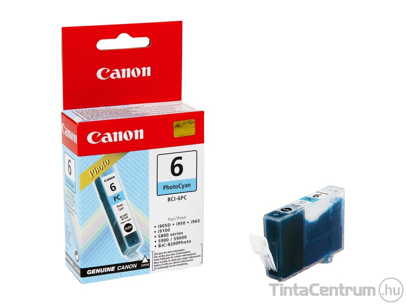 Canon BCI-6PC fotó ciánkék eredeti tintapatron