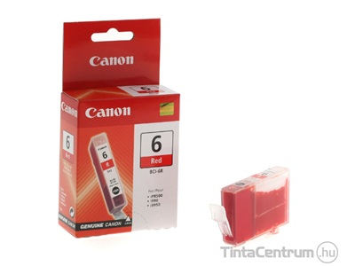 Canon BCI-6R piros eredeti tintapatron