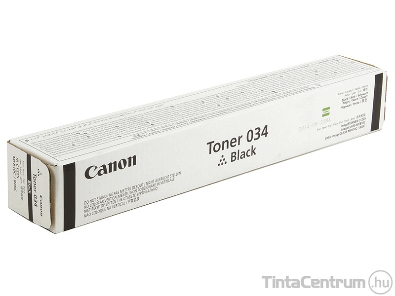 Canon 034 fekete [12000 oldal] eredeti toner