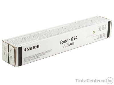 Canon 034 fekete [12000 oldal] eredeti toner