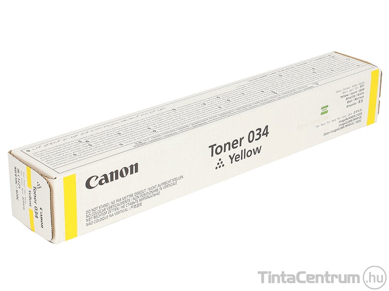 Canon 034 sárga [7300 oldal] eredeti toner