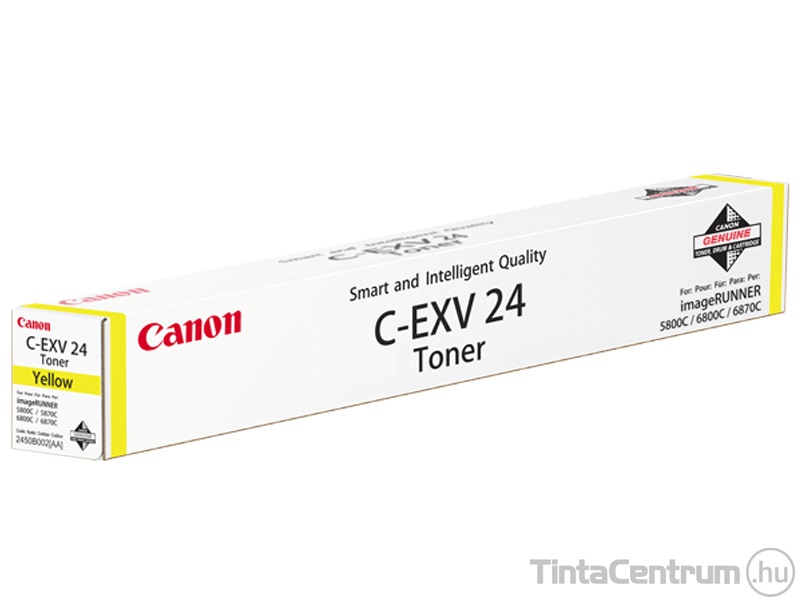 Canon C-EXV10/24 sárga [9500 oldal] eredeti toner