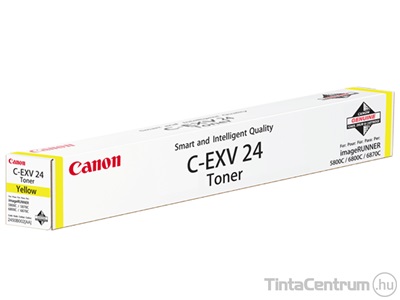 Canon C-EXV10/24 sárga [9500 oldal] eredeti toner