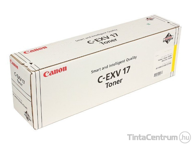 Canon C-EXV17 sárga [30000 oldal] eredeti toner