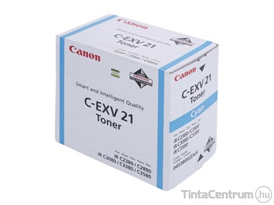 Canon C-EXV21 ciánkék [14000 oldal] eredeti toner