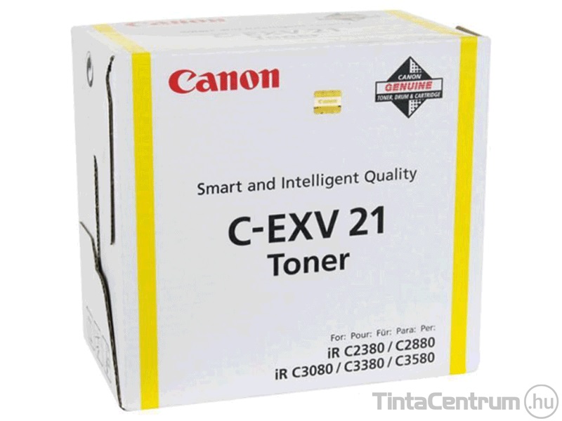 Canon C-EXV21 sárga [14000 oldal] eredeti toner