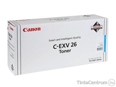 Canon C-EXV26 ciánkék [6000 oldal] eredeti toner