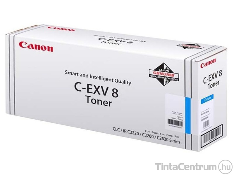 Canon C-EXV8 ciánkék [25000 oldal] eredeti toner