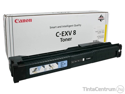 Canon C-EXV8 sárga [25000 oldal] eredeti toner