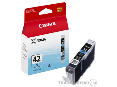 Canon 42 (CLI-42PC) fotó ciánkék eredeti tintapatron