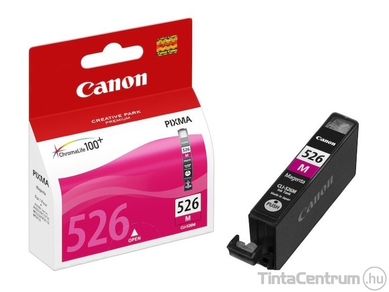 Canon 526 (CLI-526M) magenta eredeti tintapatron