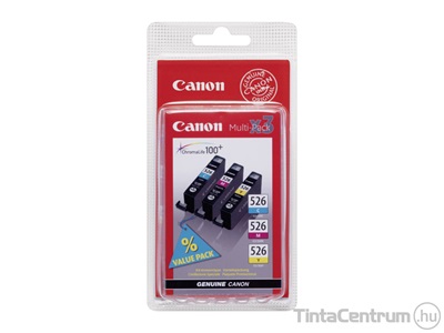 Canon 526 (CLI-526 C,M,Y) eredeti 3db-os patron csomag