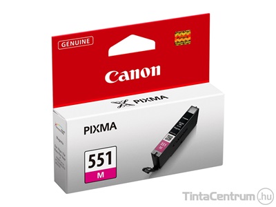 Canon 551 (CLI-551M) magenta eredeti tintapatron