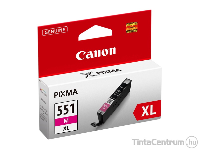 Canon 551XL (CLI-551XL M) magenta eredeti tintapatron