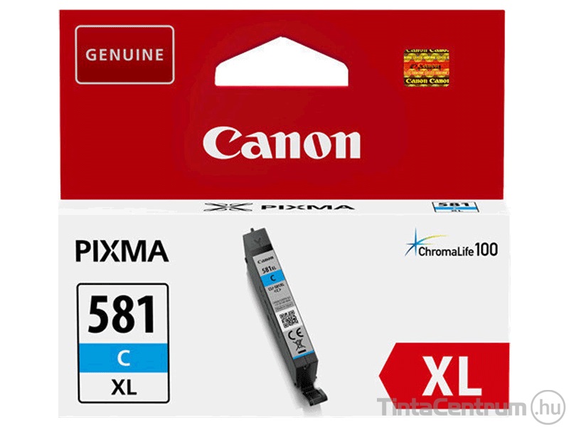 Canon 581XL (CLI-581XL C) ciánkék eredeti tintapatron