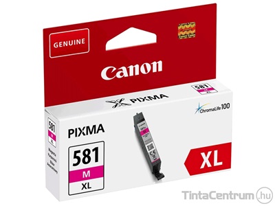 Canon 581XL (CLI-581XL M) magenta eredeti tintapatron