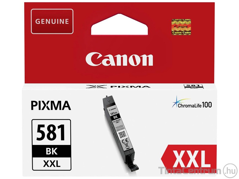 Canon 581XXL (CLI-581XXL BK) fekete eredeti tintapatron